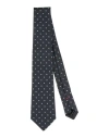 Fiorio Man Ties & Bow Ties Midnight Blue Size - Silk, Viscose