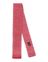 Fiorio Man Ties & Bow Ties Red Size - Linen In Red