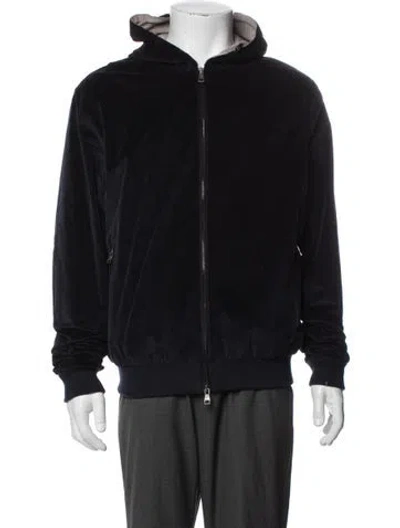 Pre-owned Fioroni Bomber Jacket In Blue
