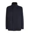 FIORONI CASHMERE CASHMERE FUR-COLLAR OVERCOAT