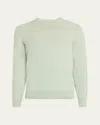 Fioroni Men's Cashmere Crewneck Sweater In Prato