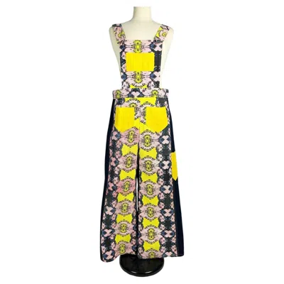 Pre-owned Fiorucci A  Pop Art Jumpsuit Based On Roy Lichtenstein - Italy Circa 1970 In Sand