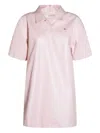 Fiorucci Angel-embellished Polo Dress In Pink