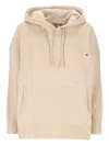 Fiorucci Angel-embroidered Hoodie In Neutral