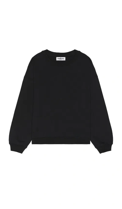 Fiorucci Angel Embroidered Sweatshirt In Black
