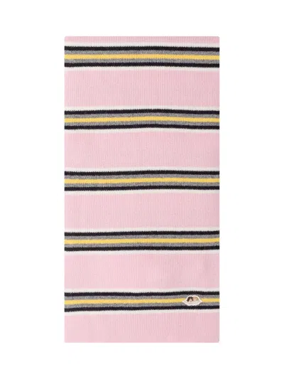 Fiorucci Angel Patch Mini Scarf In Baby Pink