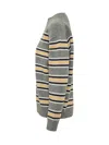 Fiorucci Angel Patch Sweater In Grey