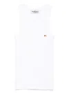 Fiorucci Angels Patch White Tank Top In White