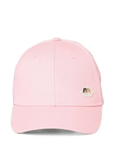 Fiorucci Angels Patch Baseball Cap In Pink