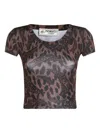 Fiorucci Animal-print Short-sleeved T-shirt In Multi