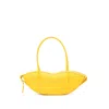 Fiorucci Lips Zip Handle Tote Bag In Yellow