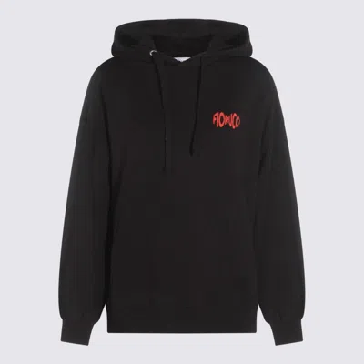 FIORUCCI FIORUCCI BLACK COTTON SWEATSHIRT