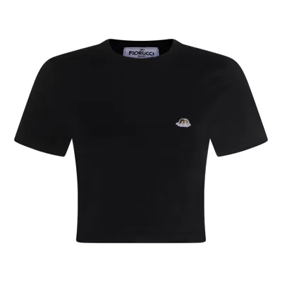 Fiorucci Black Cotton T-shirt