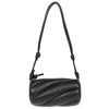 Fiorucci Black Lamb Ovis Aries Aries Shoulder Bag In Black