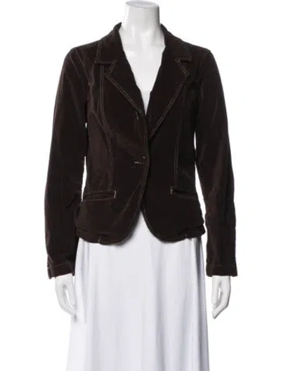Pre-owned Fiorucci Blazer In Brown