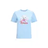 Fiorucci Blue Cotton T-shirt In Blue