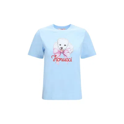 Fiorucci Blue Cotton T-shirt