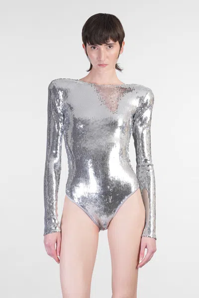 Fiorucci Body In Silver Viscose