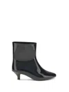 Fiorucci Love Rubber Ankle Boots In Black