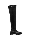 Fiorucci Buckle Strap Boots In Black