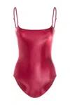 Fiorucci Burgundy Strappy Bodysuit