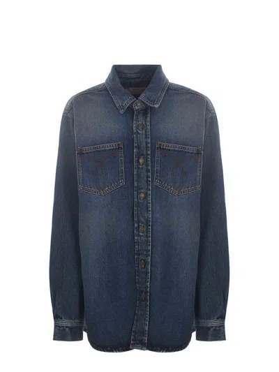 Fiorucci Camicia  Cuore In Blue
