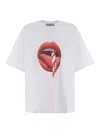 Fiorucci T-shirt  Bocca In White
