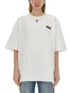 Fiorucci Candy Patch Embroidered Short Sleeve Shirt In White