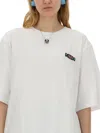 Fiorucci Candy Patch Embroidered Short Sleeve Shirt In White