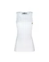 Fiorucci Angels Patch White Tank Top In White