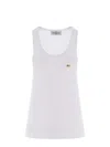 Fiorucci Tank Top  Angels Made Of Cotton In Bianco