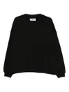 Fiorucci Cash And Carry Cotton Sweatshirt In Black