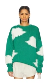Fiorucci Cloud Sweater In Green