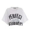 FIORUCCI FIORUCCI CROP SWEATSHIRT "ARCHIVIO"
