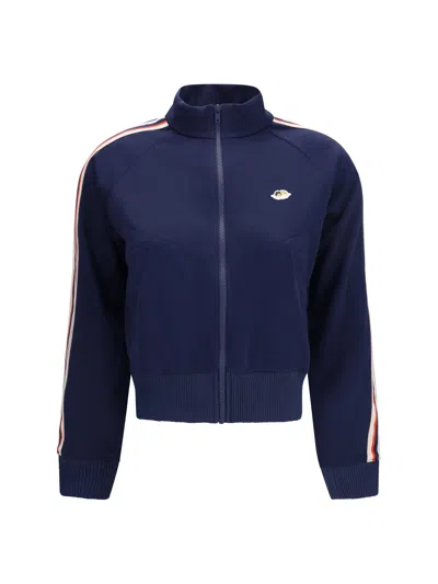 Fiorucci Cropped With Angels Patch Sweatshirt In Multi