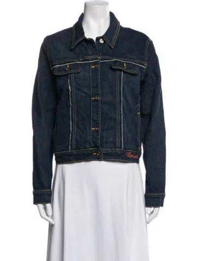 Pre-owned Fiorucci Denim Jacket In Blue