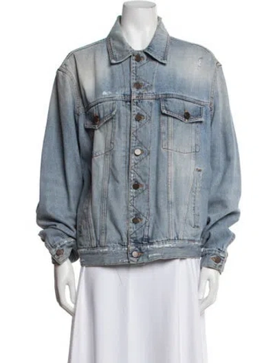 Pre-owned Fiorucci Denim Jacket In Blue