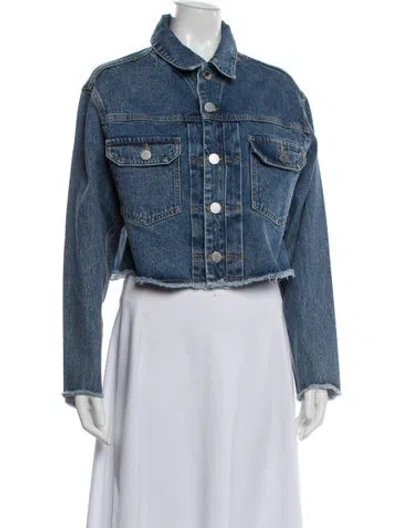 Pre-owned Fiorucci Denim Jacket W/ Tags In Blue