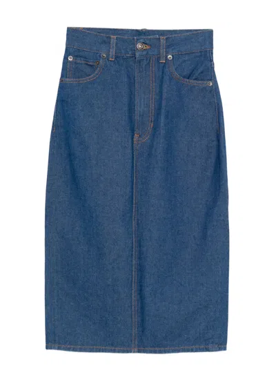 FIORUCCI DENIM PENCIL SKIRT