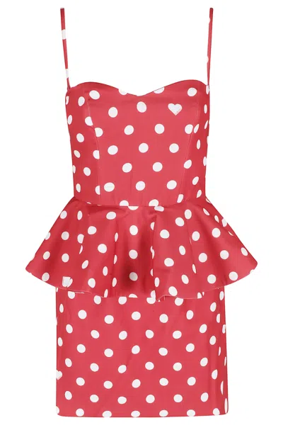 Fiorucci Vibrant Mini Dress For Women In Red