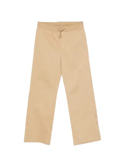 Fiorucci Drawstring Buttoned Trousers In Pink