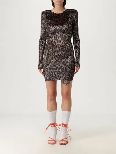 FIORUCCI DRESS FIORUCCI WOMAN COLOR BROWN,H26869032