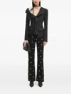 Fiorucci Embellished Flared Jeans