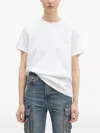 Fiorucci Embossed Logo T-shirt In White