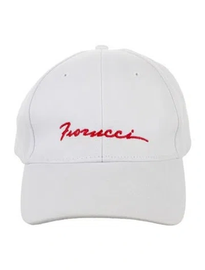 Pre-owned Fiorucci Embroidered Baseball Cap In Red/white