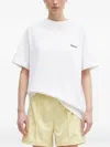 Fiorucci Embroidered Short-sleeve T-shirt In White