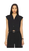 Fiorucci Embroidered Vest In 黑色