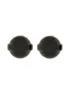 Fiorucci Glossy Black Mini Lollipop Earring In Not Applicable