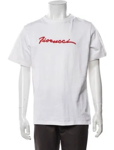 Pre-owned Fiorucci Graphic Print Crew Neck T-shirt In Neutrals