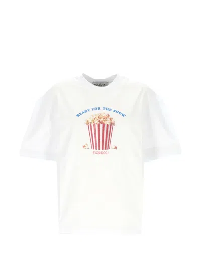 Fiorucci Graphic-print T-shirt In White